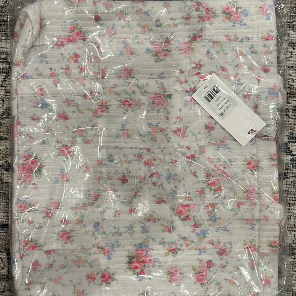 Henderson Cotton Floral Tote LoveShackFancy NWT - Picture 2 of 4